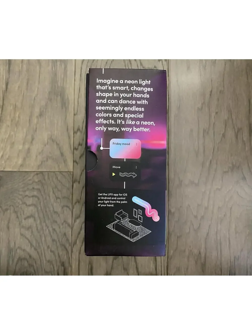 Lifx Neon Flex 6.5 Ft LED Rope Light Indoor LFXNEON6.5